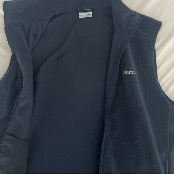 Men’s Columbia Steens Mountain™ Fleece Vest | Collegiate Navy | Large - Picture 7 of 14